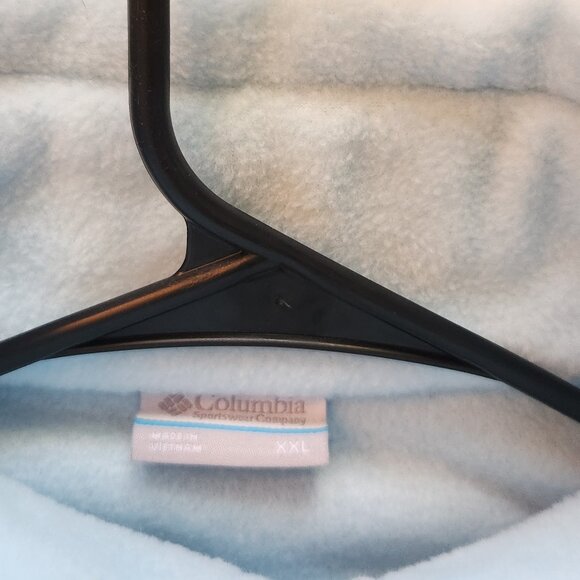 NWT Baby Blue Columbia Zip up Fleece Jacket - Picture 5 of 5